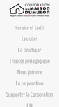 Mobile Screenshot of maison-dumulon.ca